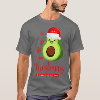 Avocado Merry Christmas 1 T-Shirt