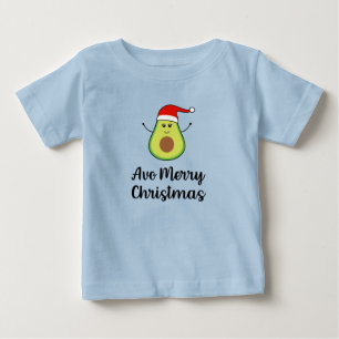 Avocado Merry Christmas Baby T-Shirt