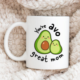 Avocado - Mothers Day Apreciation Gift Two-Tone Coffee Mug