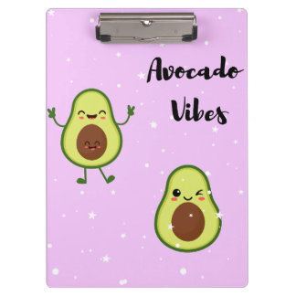 Avocado Notebook Clipboard
