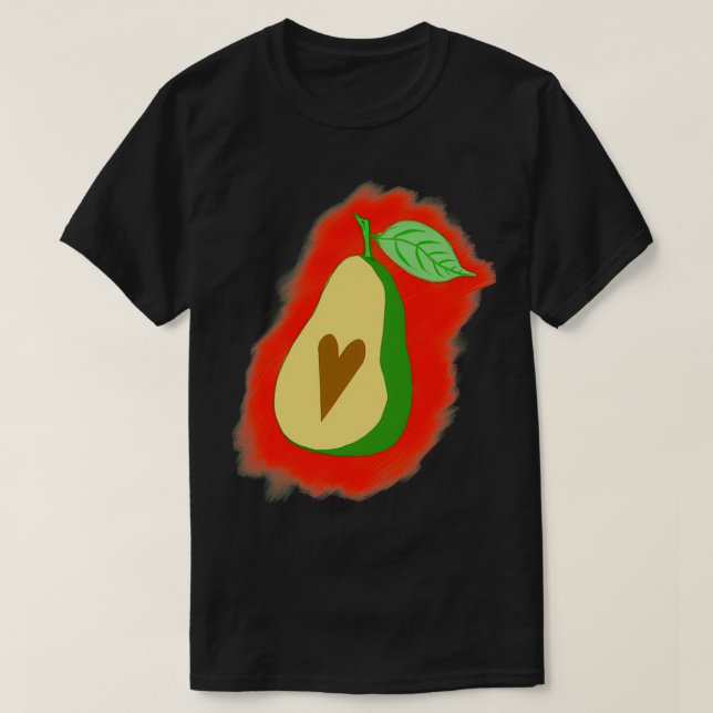 Avocado on heat T-Shirt (Design Front)