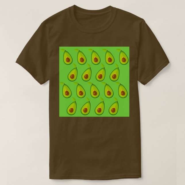 Avocado pattern 26 T-Shirt (Design Front)