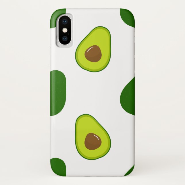 Avocado pattern Case-Mate iPhone case (Back)