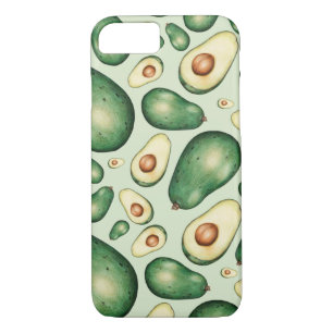 Avocado Pattern iPhone 8/7 Case