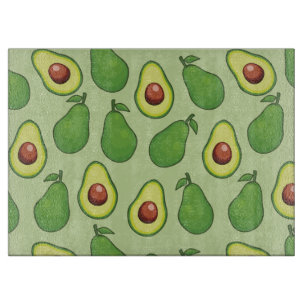 Avocado Pattern Cutting Board