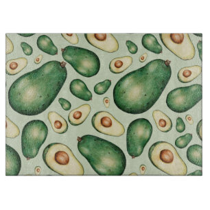 Avocado Pattern Cutting Board