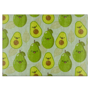 Avocado Pattern Cutting Board