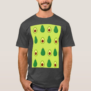 Avocado pattern lime T-Shirt