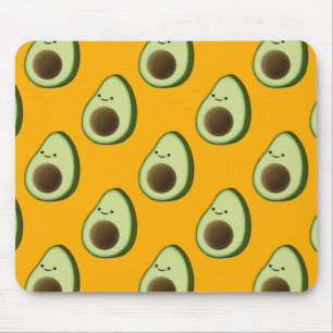 Avocado Pattern Mouse Mat