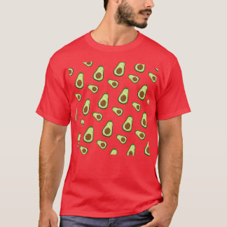 Avocado Pattern Print T-Shirt
