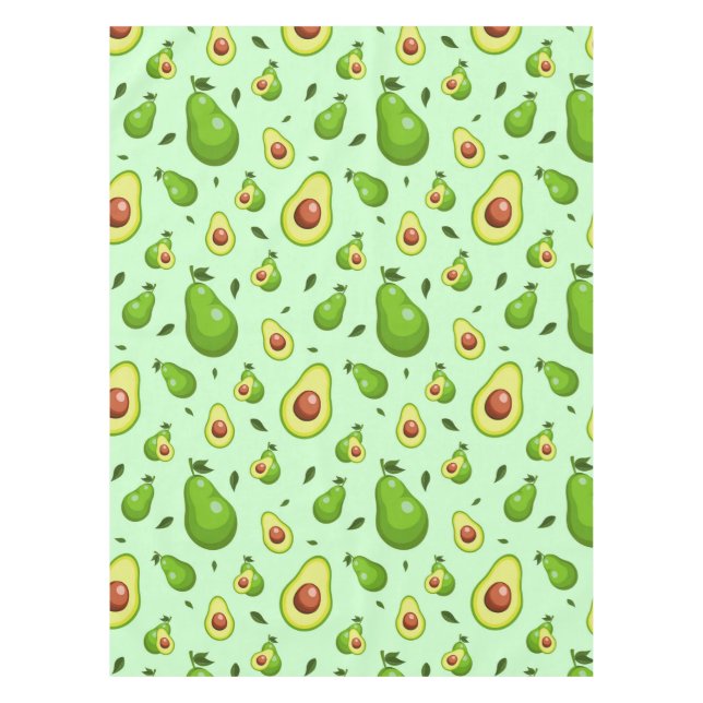 Avocado Pattern Tablecloth (Front)