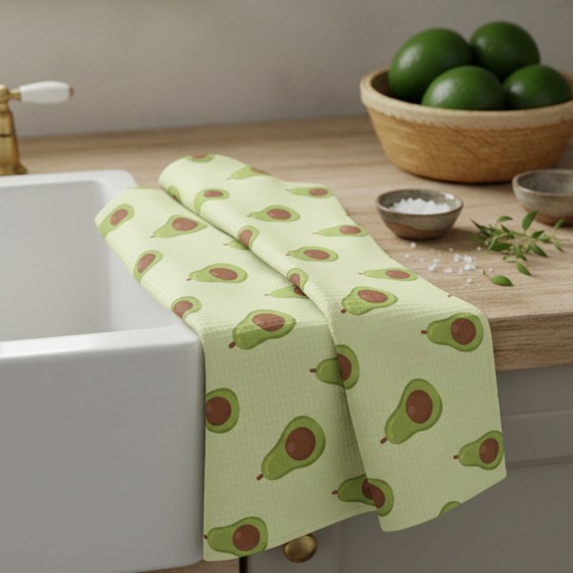 Avocado Pattern Tea Towel (Creator Uploaded)