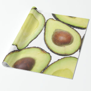 Avocado Pattern Wrapping Paper