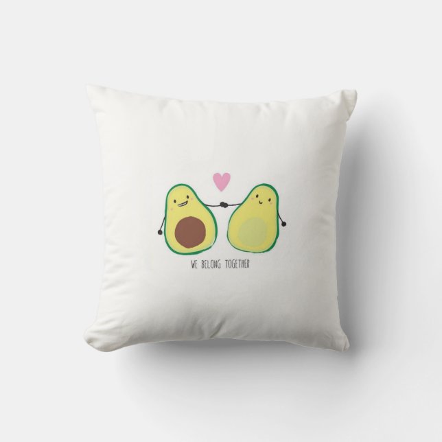 Avocado Pillow (Front)