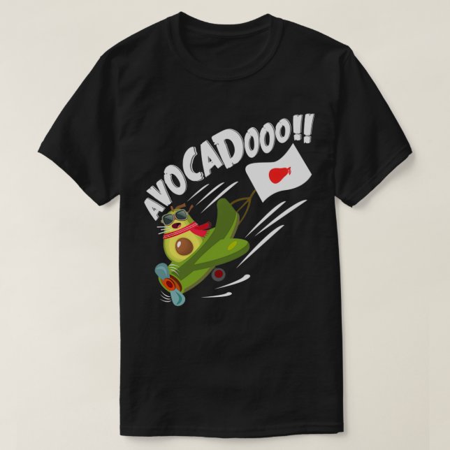 avocado pilot  T-Shirt (Design Front)