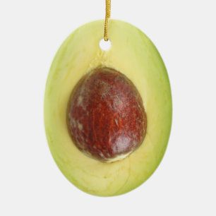 Avocado Pit Ceramic Tree Decoration