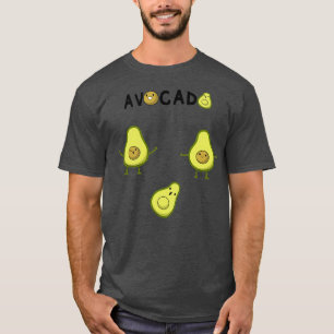 Avocado Plush Avocado Lovers Addiction Cute Avocad T-Shirt
