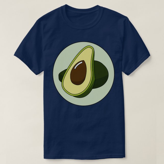Avocado Plush Avocado Lovers Addiction Cute Avocad T-Shirt (Design Front)