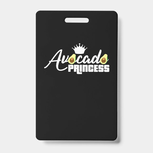 Avocado Princess ID Badge (Front)