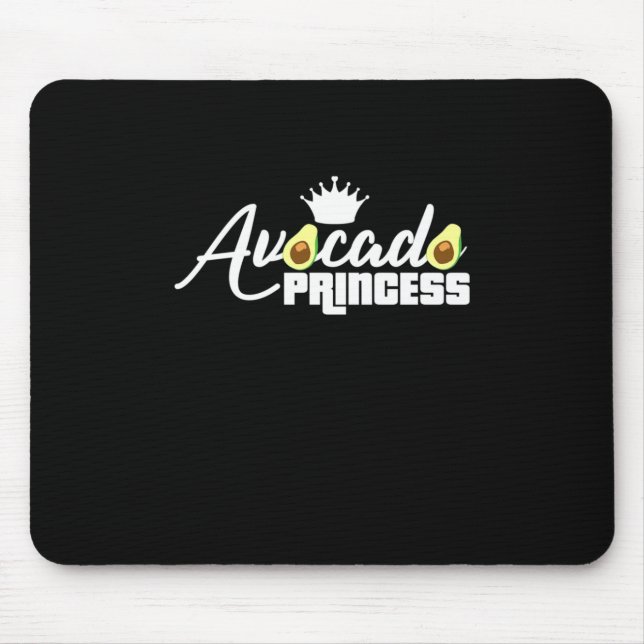 Avocado Princess Mouse Mat (Front)