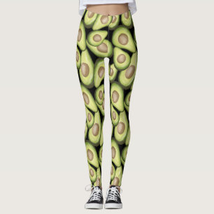 "Avocado" Print Leggings