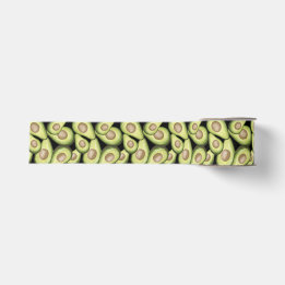 "Avocado" Print Ribbon Grosgrain Ribbon