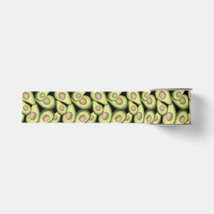 "Avocado" Print Ribbon Grosgrain Ribbon