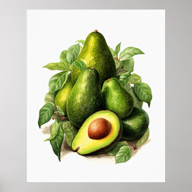 AVOCADO Printable Poster (Front)
