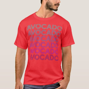 Avocado Retro T-Shirt