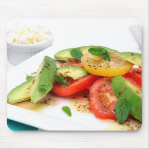 Avocado Salad And Olives Mouse Mat