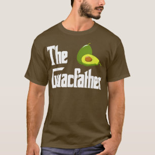 Avocado Saying The Guacfather Avocado men  T-Shirt
