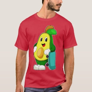 Avocado Skater Skateboard T-Shirt