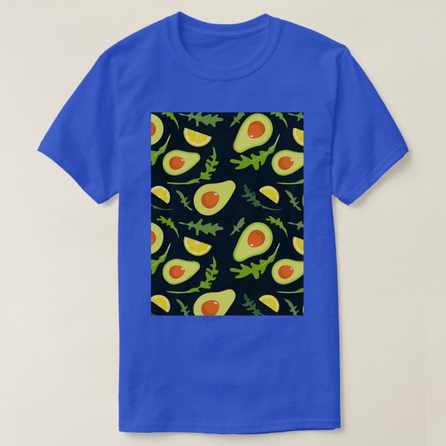 Avocado slice rucula and lime Classic TShirt (Design Front)