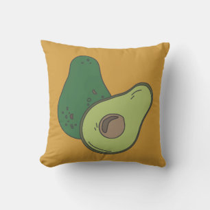 Avocado, slices, cured cushion