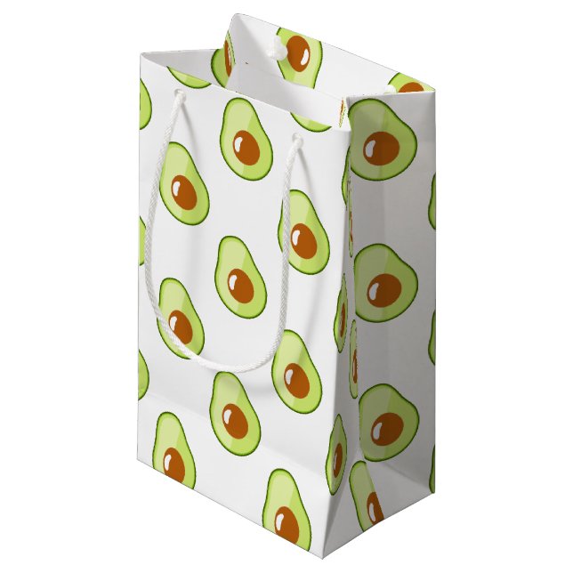 Avocado Small Gift Bag (Front Angled)