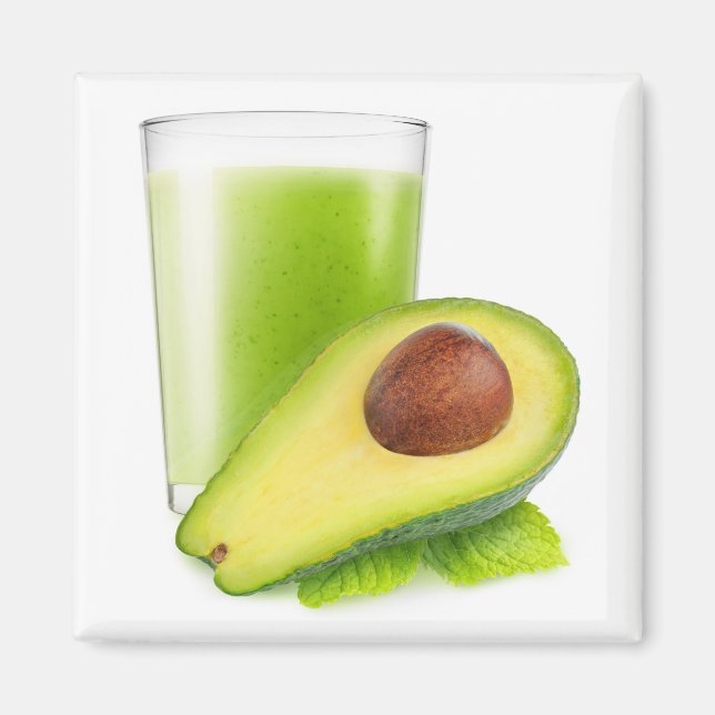 Avocado smoothie magnet (Front)