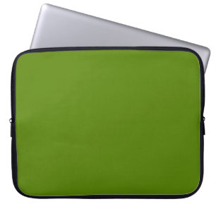 Avocado (solid colour) laptop sleeve