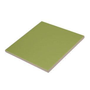 Avocado   solid  green tile