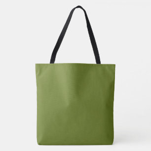 Avocado Solid Plain Colour  Tote Bag