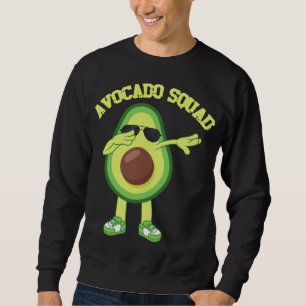 Avocado Squad Dab Dabbing Dope Swag Vegan Vegetari Sweatshirt