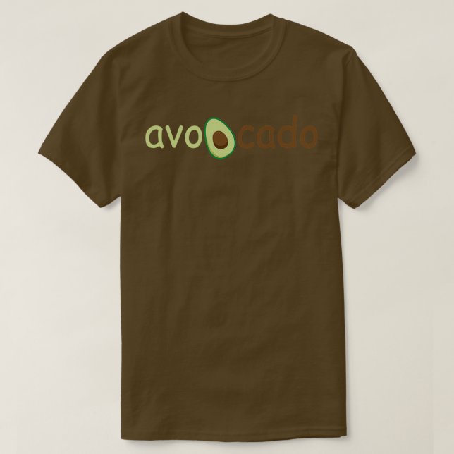 avocado sticker 1 T-Shirt (Design Front)