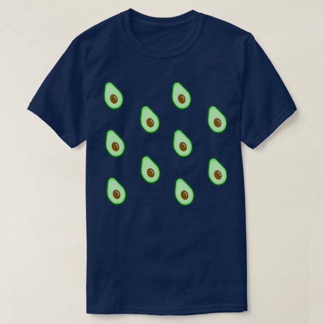 Avocado Sticker Pack Classic TShirt (Design Front)
