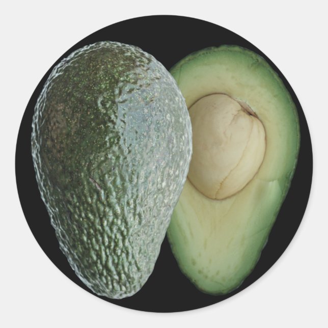Avocado stickers (Front)