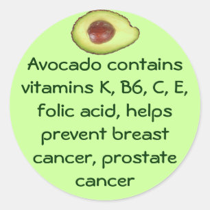 Avocado stickers