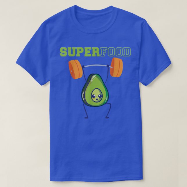 Avocado Superfood AvoCardio Training Avocado Diet  T-Shirt (Design Front)