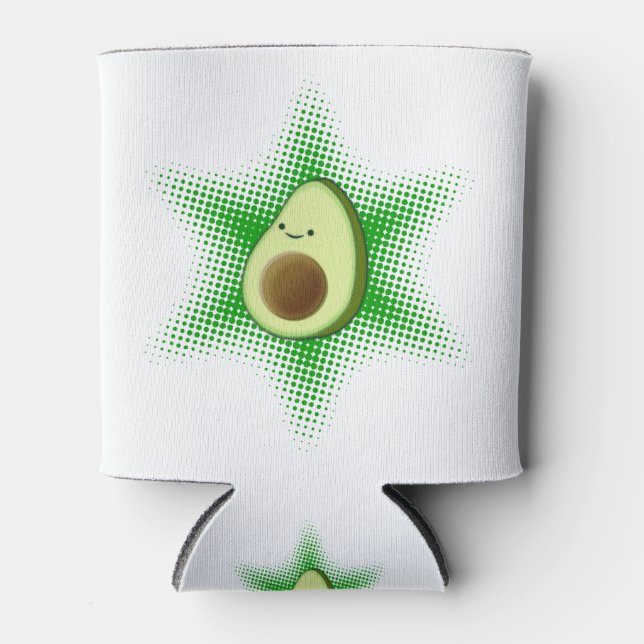 Avocado Superstar Can Cooler (Front)