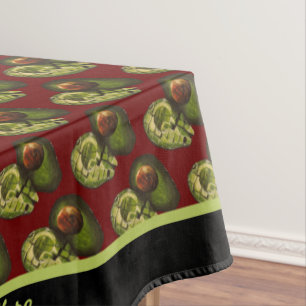 Avocado Tablecloth - Optional Personalisation
