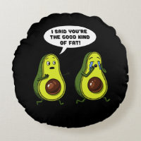 Avocado The Good Kind Of Fat Funny Vegan Joke