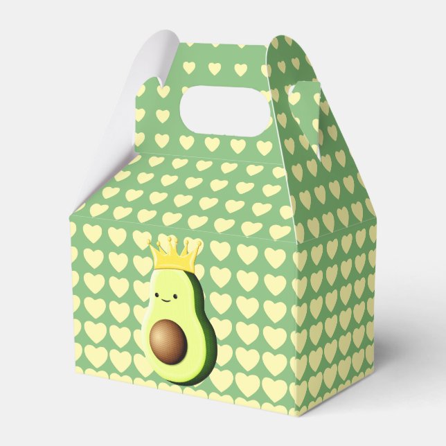 Avocado The King Of All Fruits Favour Box (Back Side)