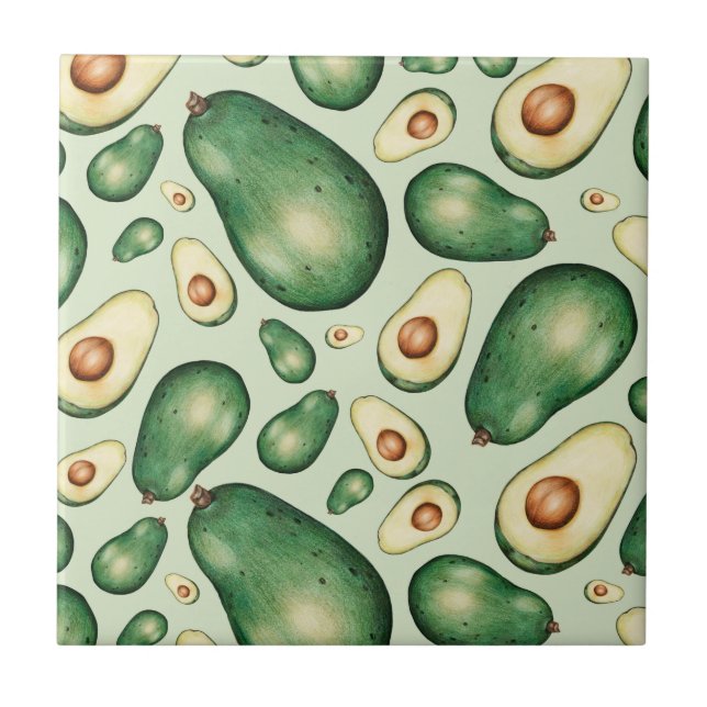 Avocado Tile (Front)
